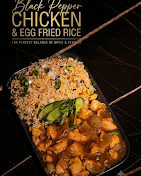 Chicken and egg fried rice