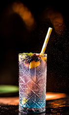 A colourful drink at Bagh